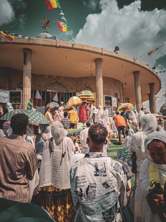Ethiopian community gathering